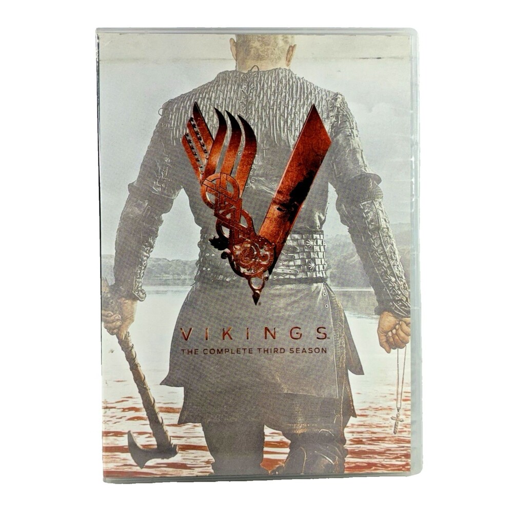 Vikings The Complete 3rd Season 2015 DVD 20th Century Fox Tested